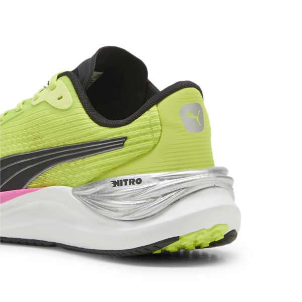 Zapatillas de running Electrify NITRO 3 para mujer, Lime Pow-PUMA Black-Poison Pink, large-ARG