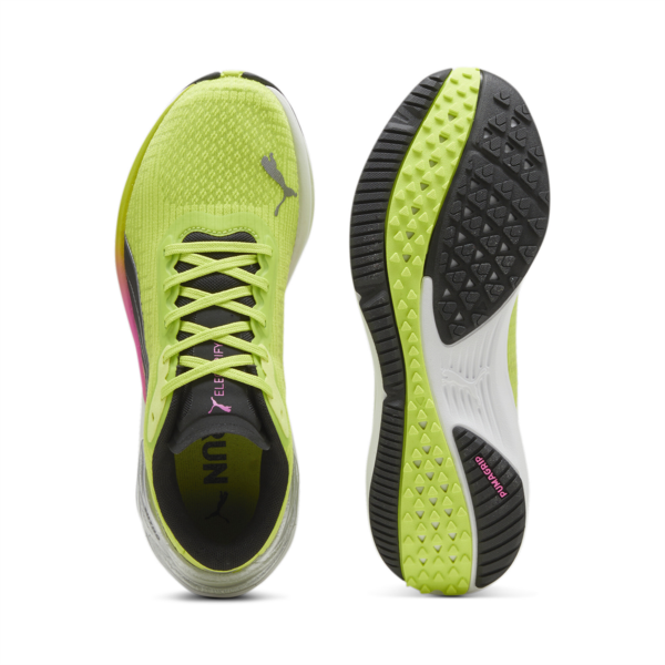 Zapatillas de running Electrify NITRO 3 para mujer, Lime Pow-PUMA Black-Poison Pink, large-ARG
