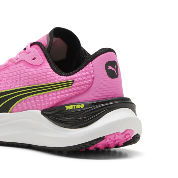 Zapatillas de running Electrify NITRO 3 para mujer, Poison Pink-PUMA Black-Lime Pow, large-ARG