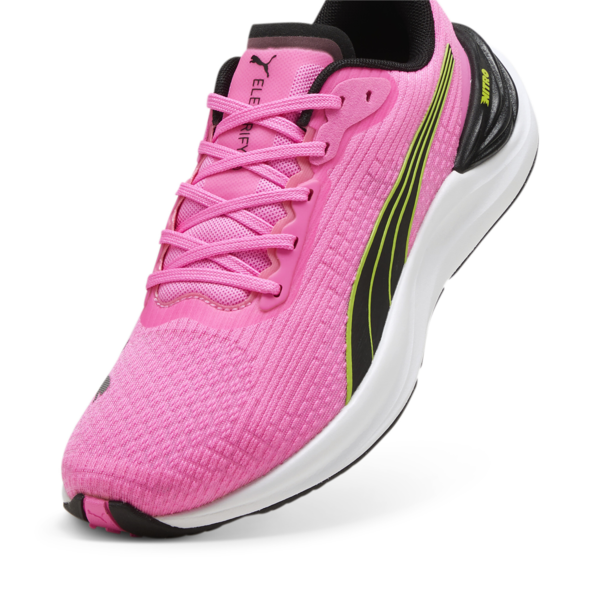 Zapatillas de running Electrify NITRO 3 para mujer, Poison Pink-PUMA Black-Lime Pow, large-ARG