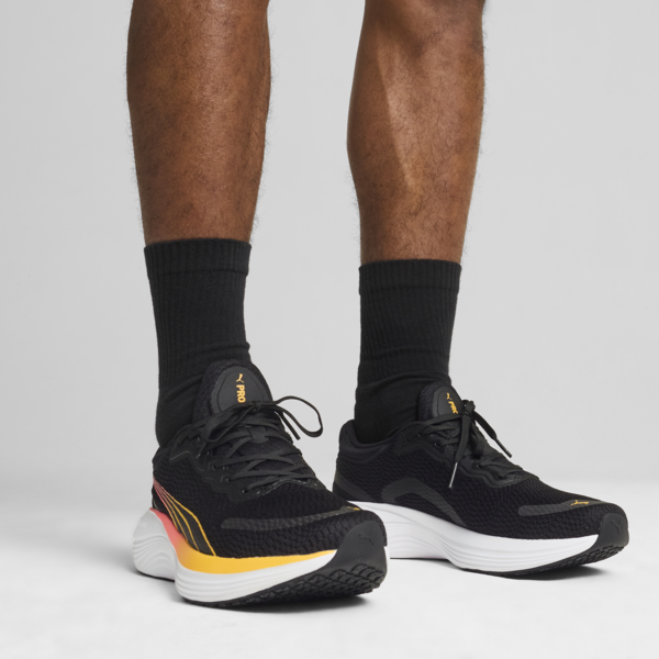 Zapatillas de running Scend Pro Running, PUMA Black-Sun Stream, large-ARG