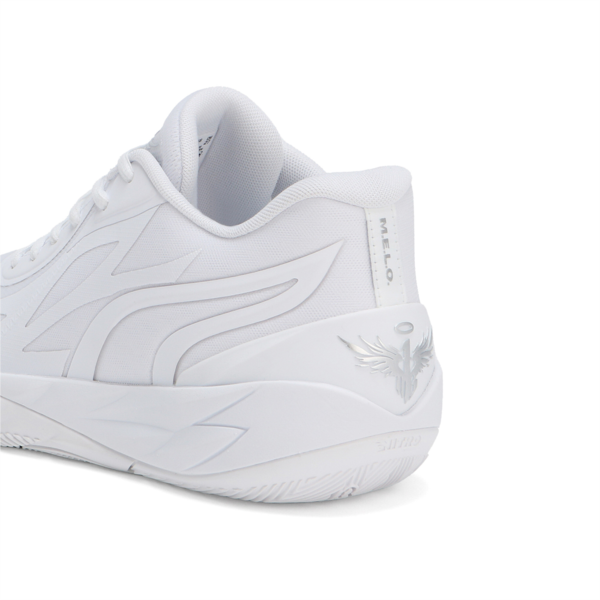 MB.02 Lo Basketball Shoes, PUMA White-PUMA Silver, large-MEX