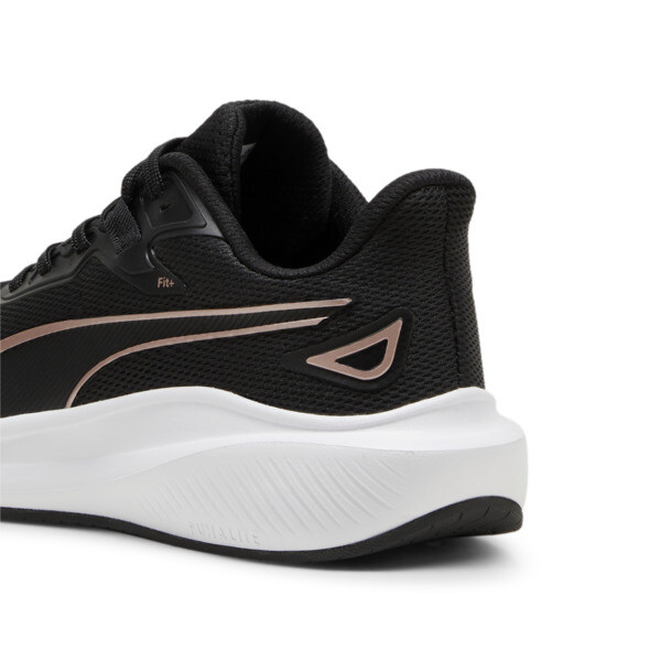 Skyrocket Lite Running Shoes Unisex, PUMA Black-PUMA White-Rose Gold, large-ZAF