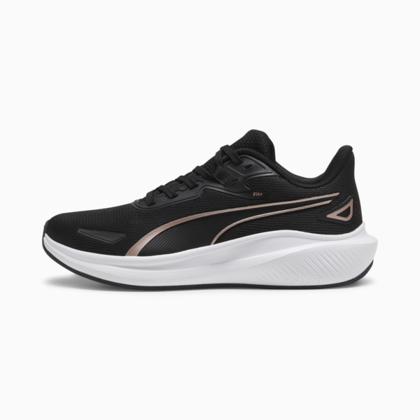 Skyrocket Lite Running Shoes Unisex, PUMA Black-PUMA White-Rose Gold, large-ZAF