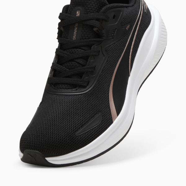 Skyrocket Lite Running Shoes Unisex, PUMA Black-PUMA White-Rose Gold, large-ZAF