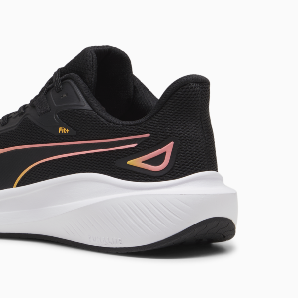 Skyrocket Lite Running Shoes Unisex, PUMA Black-Sun Stream, large-ZAF