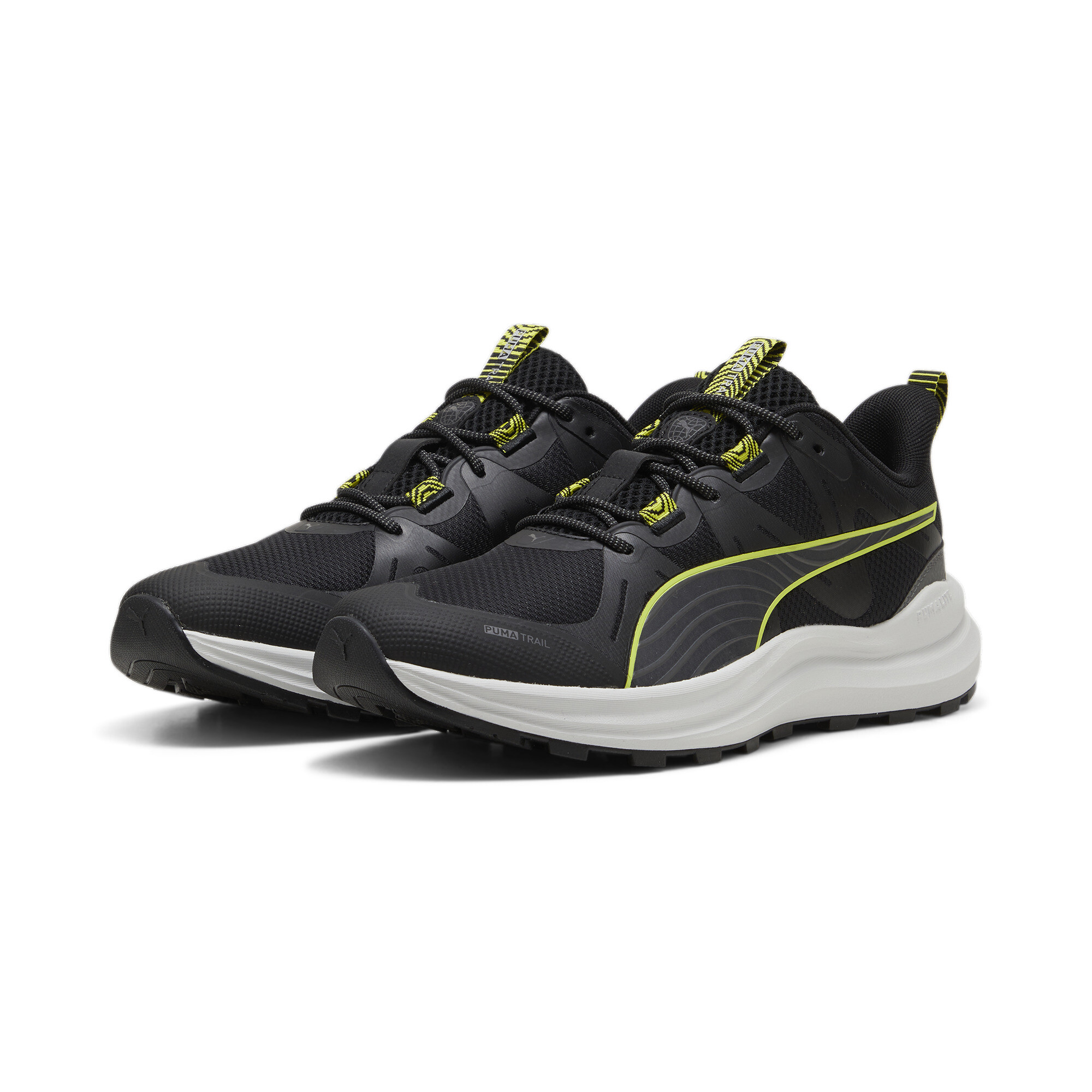 Puma Reflect Lite Trailrunning Shoes, Black, Size 42, Women