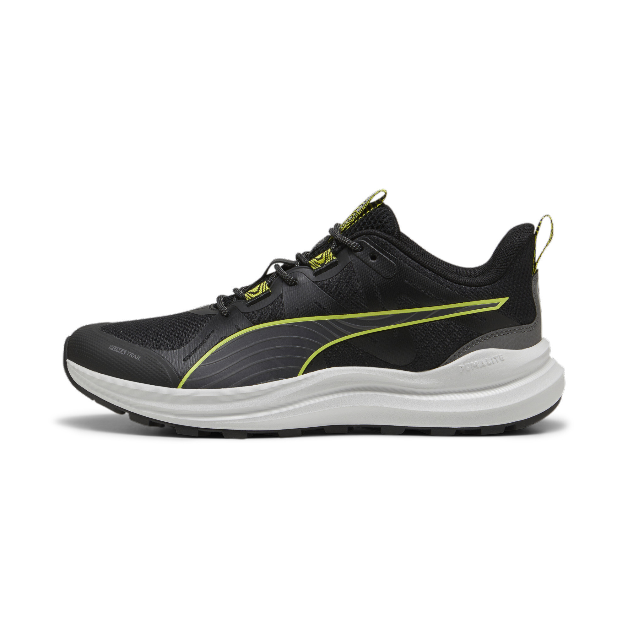 Puma Reflect Lite Trailrunning Shoes, Black, Size 44.5, Women