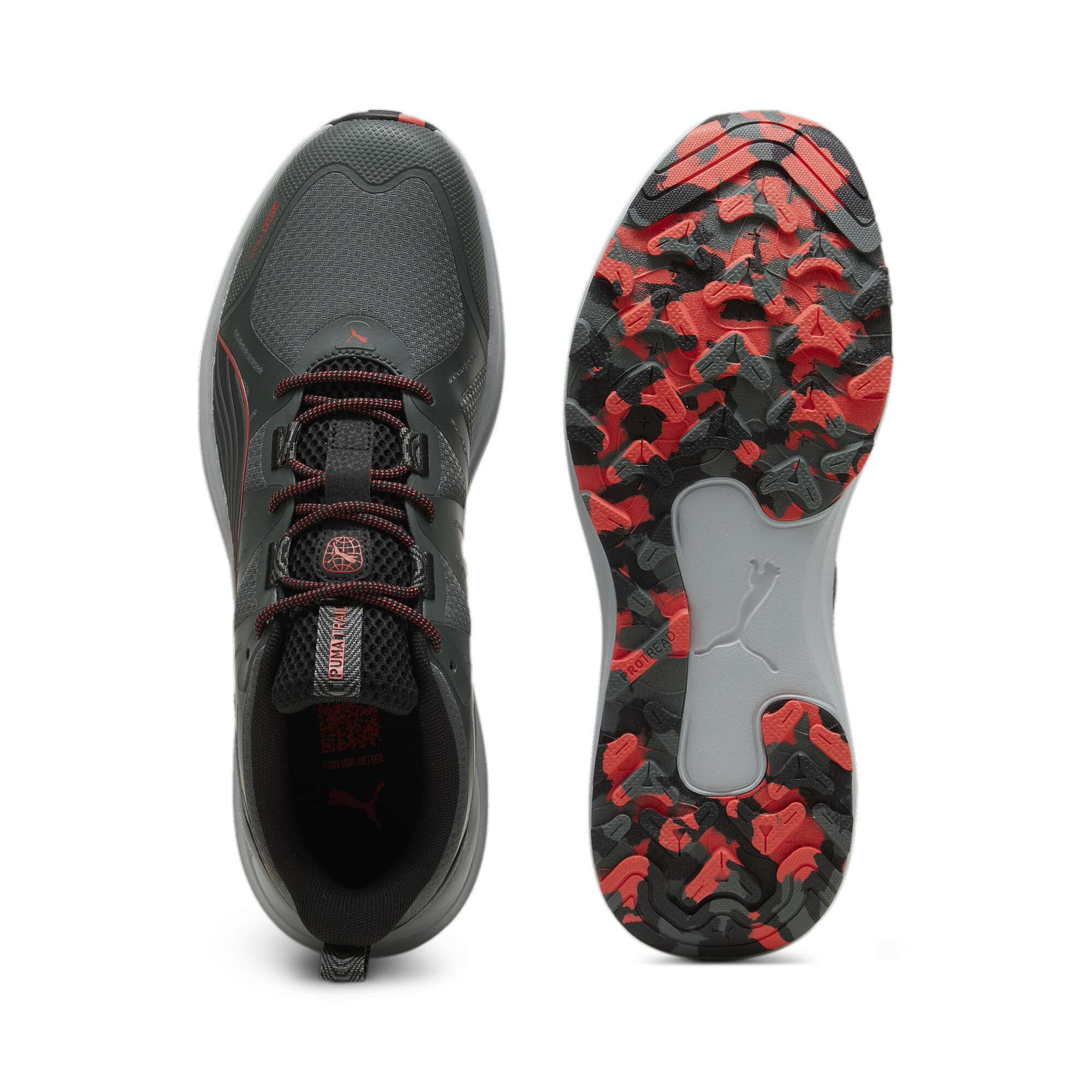 Puma Reflect Lite Trailrunning Shoes, Gray, Size 37.5, Women