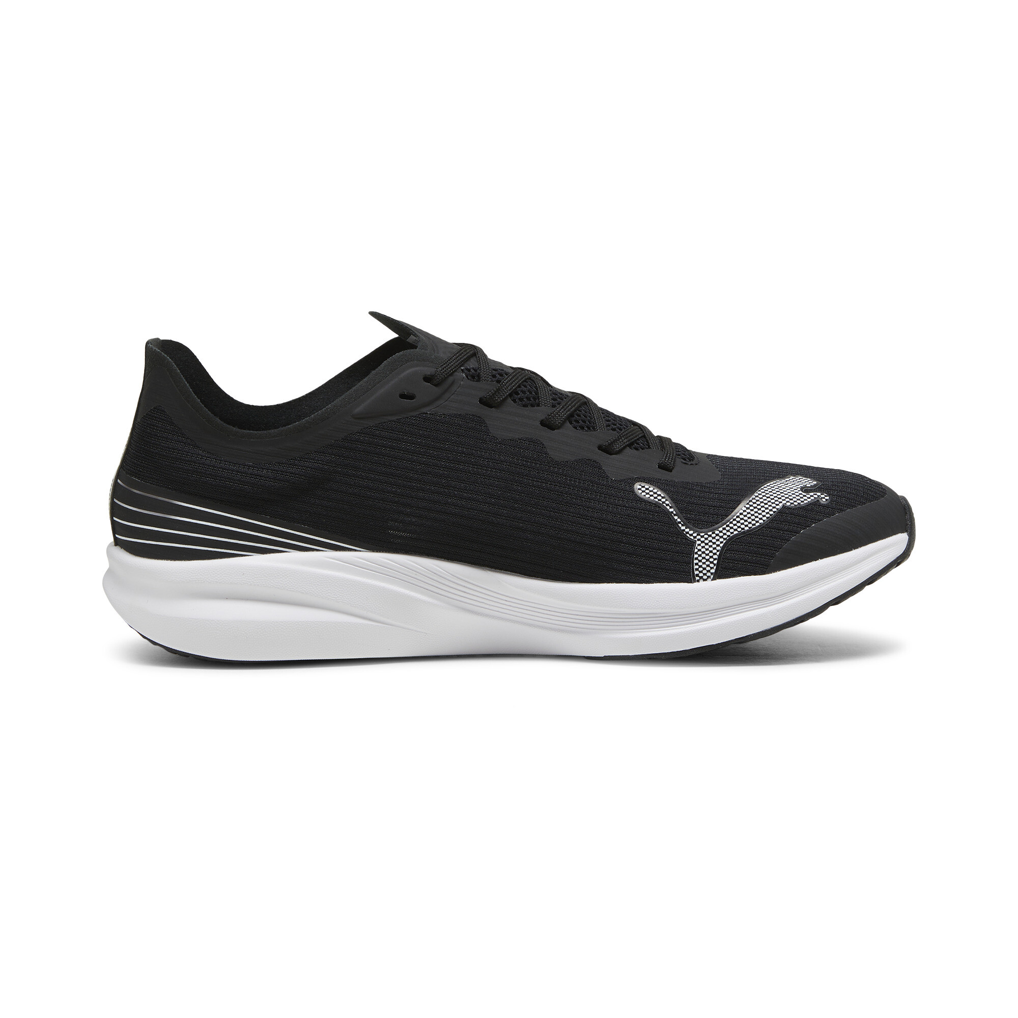 Men's PUMA Redeem Pro Racer Running Shoe In Black, Size EU 37.5