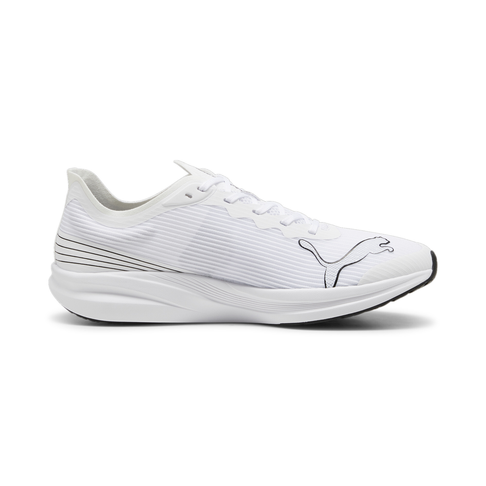 Men's PUMA Redeem Pro Racer Running Shoe In White, Size EU 42.5