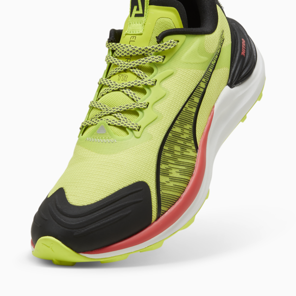 Electrify NITRO™ Trail Running Shoes Men, Lime Pow-PUMA Black-Active Red, large-ZAF