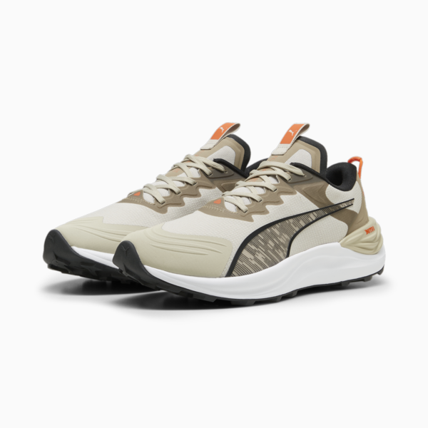 Electrify NITRO™ Trail Running Shoes Men, Desert Dust-Oak Branch-Flame Flicker, large-ZAF