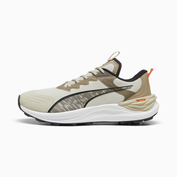 Electrify NITRO™ Trail Running Shoes Men, Desert Dust-Oak Branch-Flame Flicker, large-ZAF