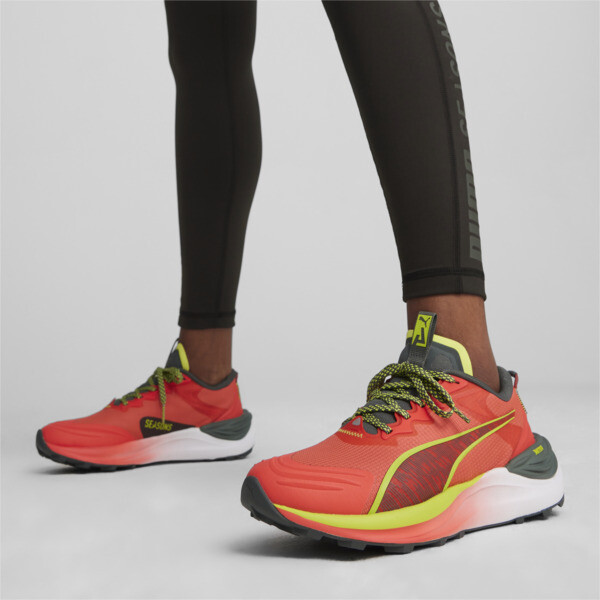 Red and grey womens 'running shoes outlet
