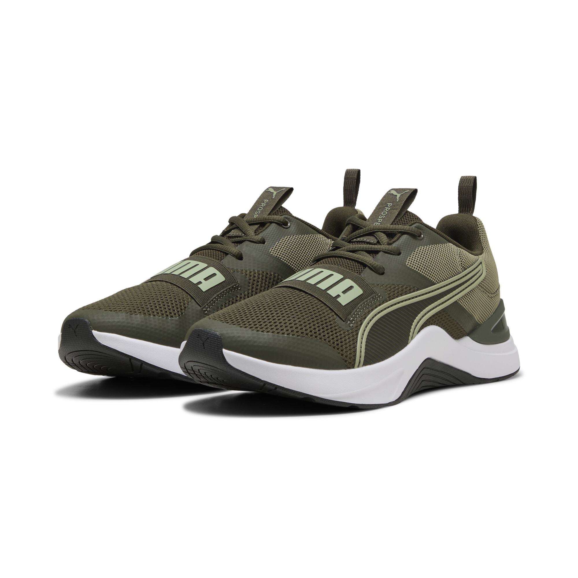 PUMA Prospect trainingsschoenen, Wit, Maat 44 thumbnail 6