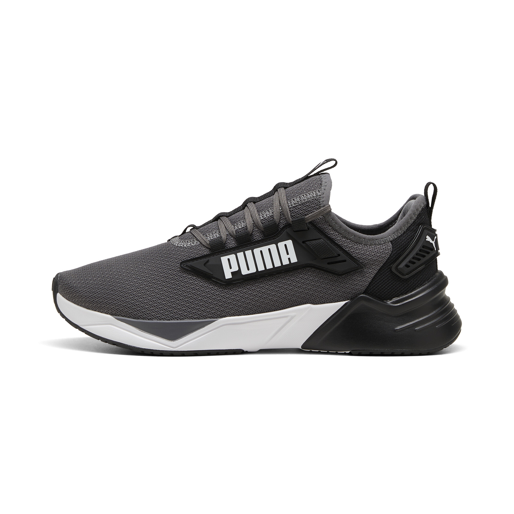 Puma Retaliate 3 Laufschuhe Unisex | Black/Cool Dark Gray | Größe: 40