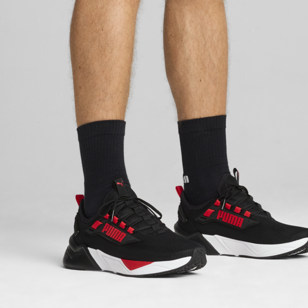 Tenis Retaliate 3, PUMA Black-For All Time Red, large-MEX