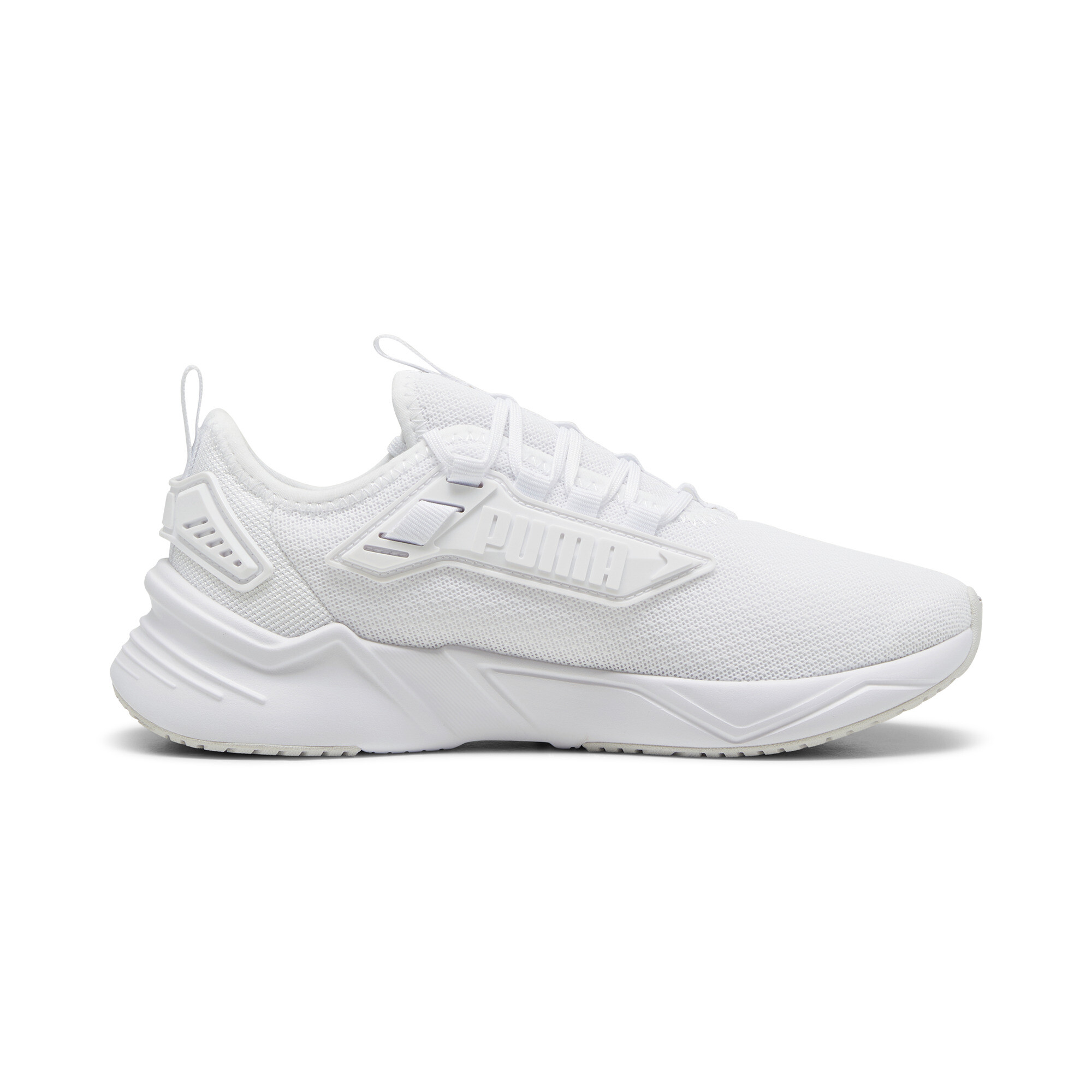 PUMA Retaliate 3 hardloopschoenen unisex, Zwart/Grijs/Wit, Maat 45 thumbnail 3