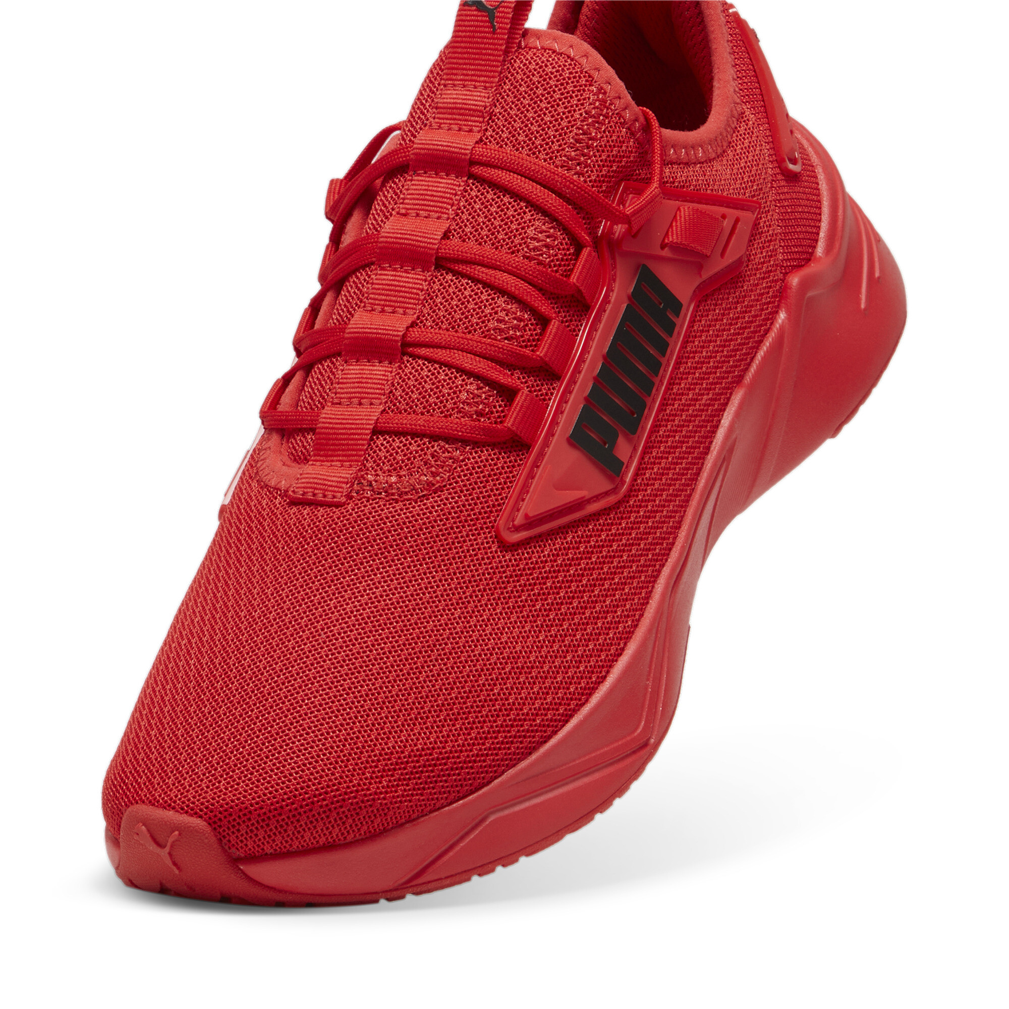 Retaliate 3 hardloopschoenen unisex, Zwart/Rood, Maat 44,5 | PUMA