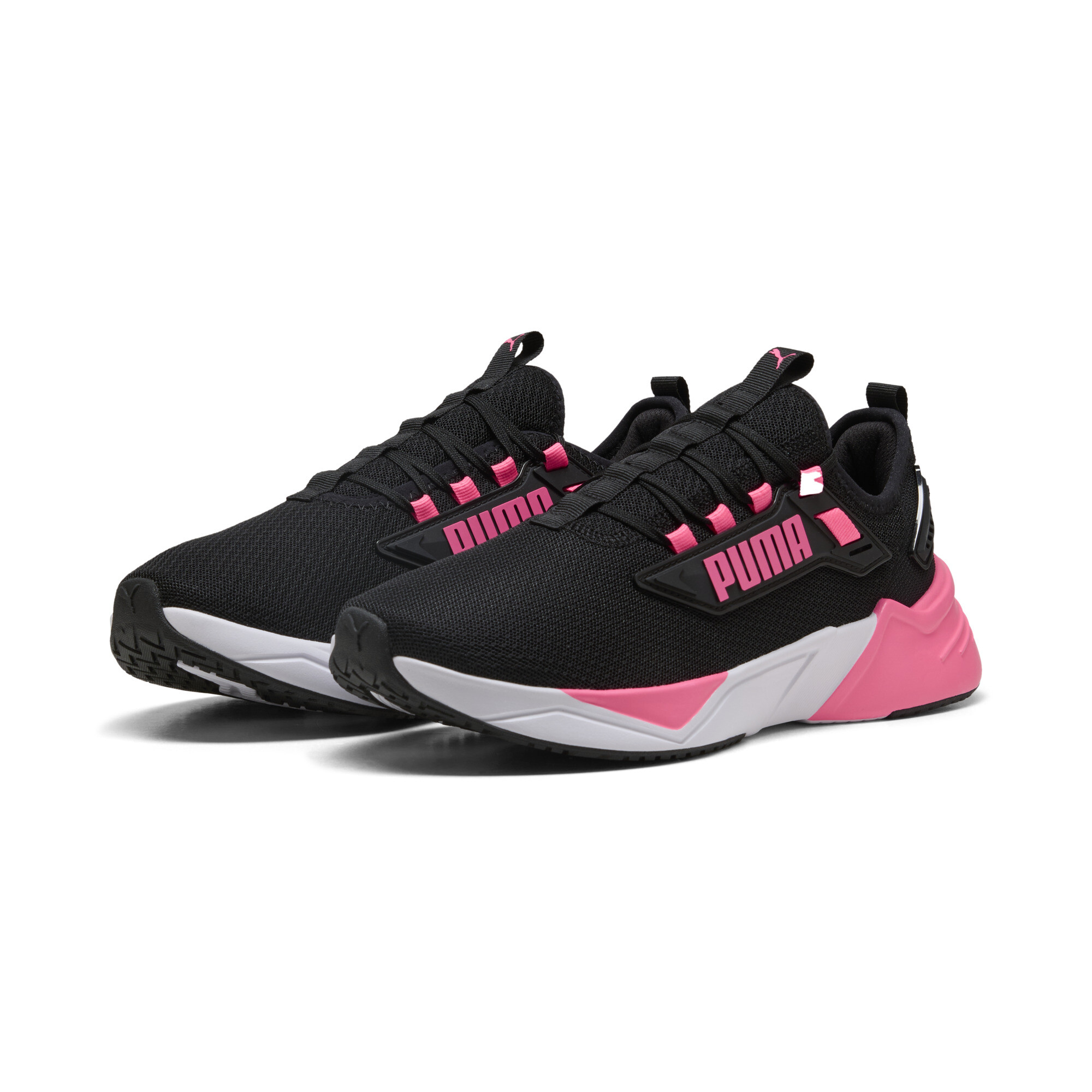 PUMA Retaliate 3 hardloopschoenen unisex, Zwart/Wit, Maat 35,5 thumbnail 6