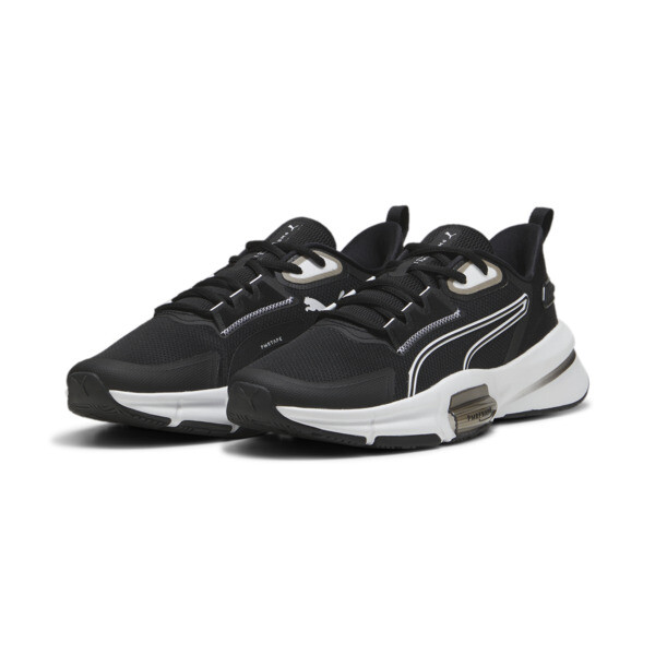 Zapatillas de training PWRFrame TR 3 para hombre, PUMA Black-PUMA White-Strong Gray, large-ARG