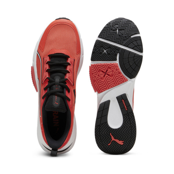 Zapatillas de training PWRFrame TR 3 para hombre, Active Red-PUMA Black-PUMA White, large-ARG