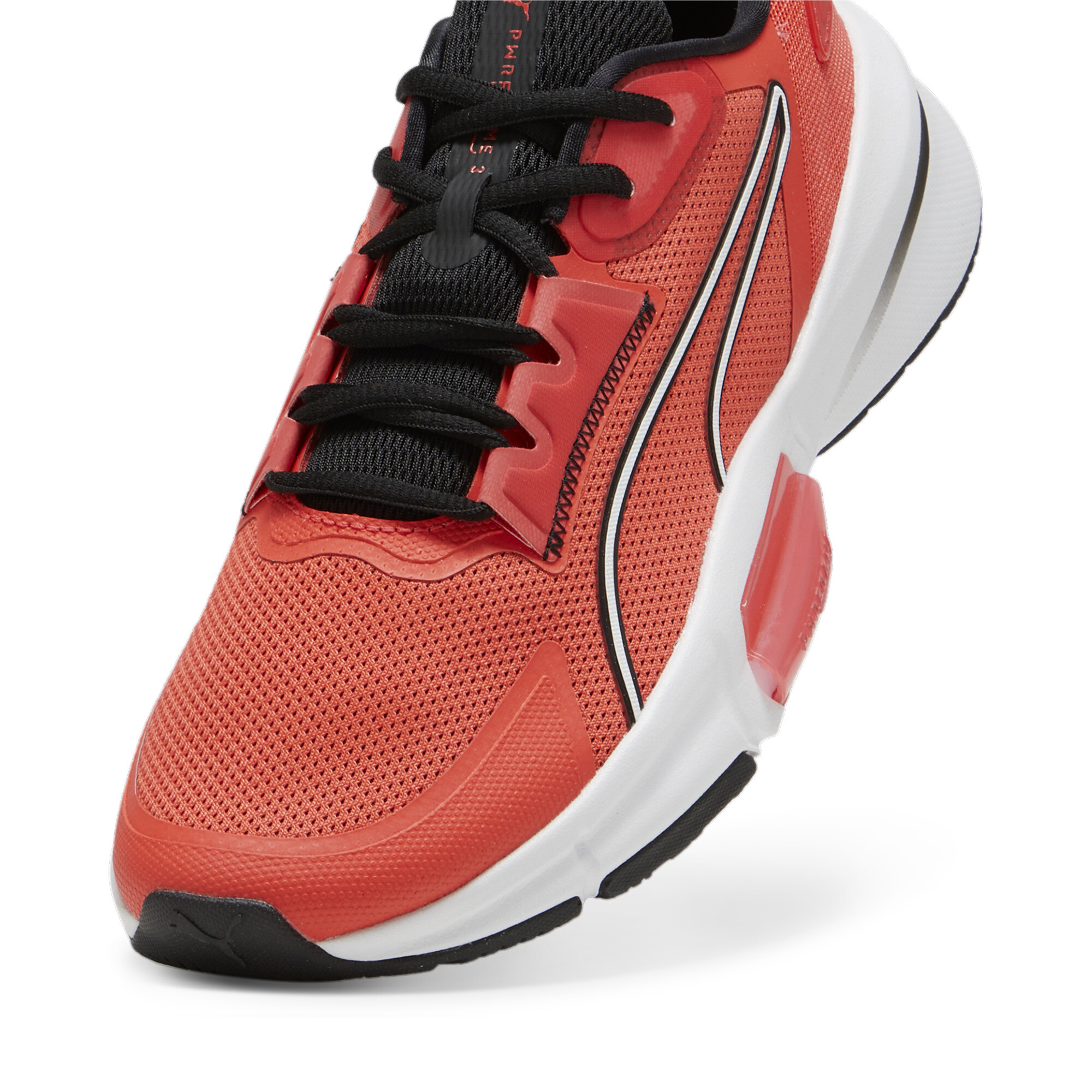 Men's PUMA PWRFrame TR 3 Training Shoes In Red, Size EU 43