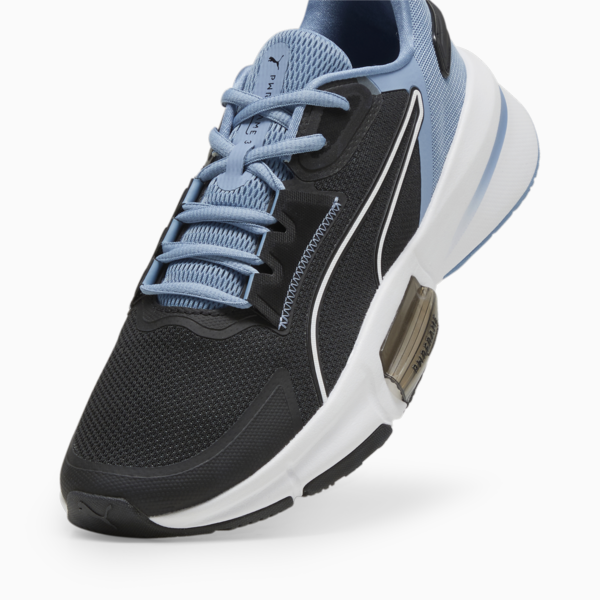 Zapatillas de training PWRFrame TR 3 para hombre, Zen Blue-PUMA Black, large-ARG