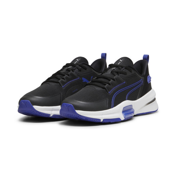 Zapatillas de training PWRFrame TR 3 para hombre, PUMA Black-Lapis Lazuli-PUMA White, large-ARG