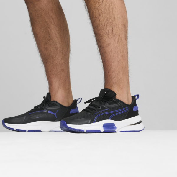 Zapatillas de training PWRFrame TR 3 para hombre, PUMA Black-Lapis Lazuli-PUMA White, large-ARG