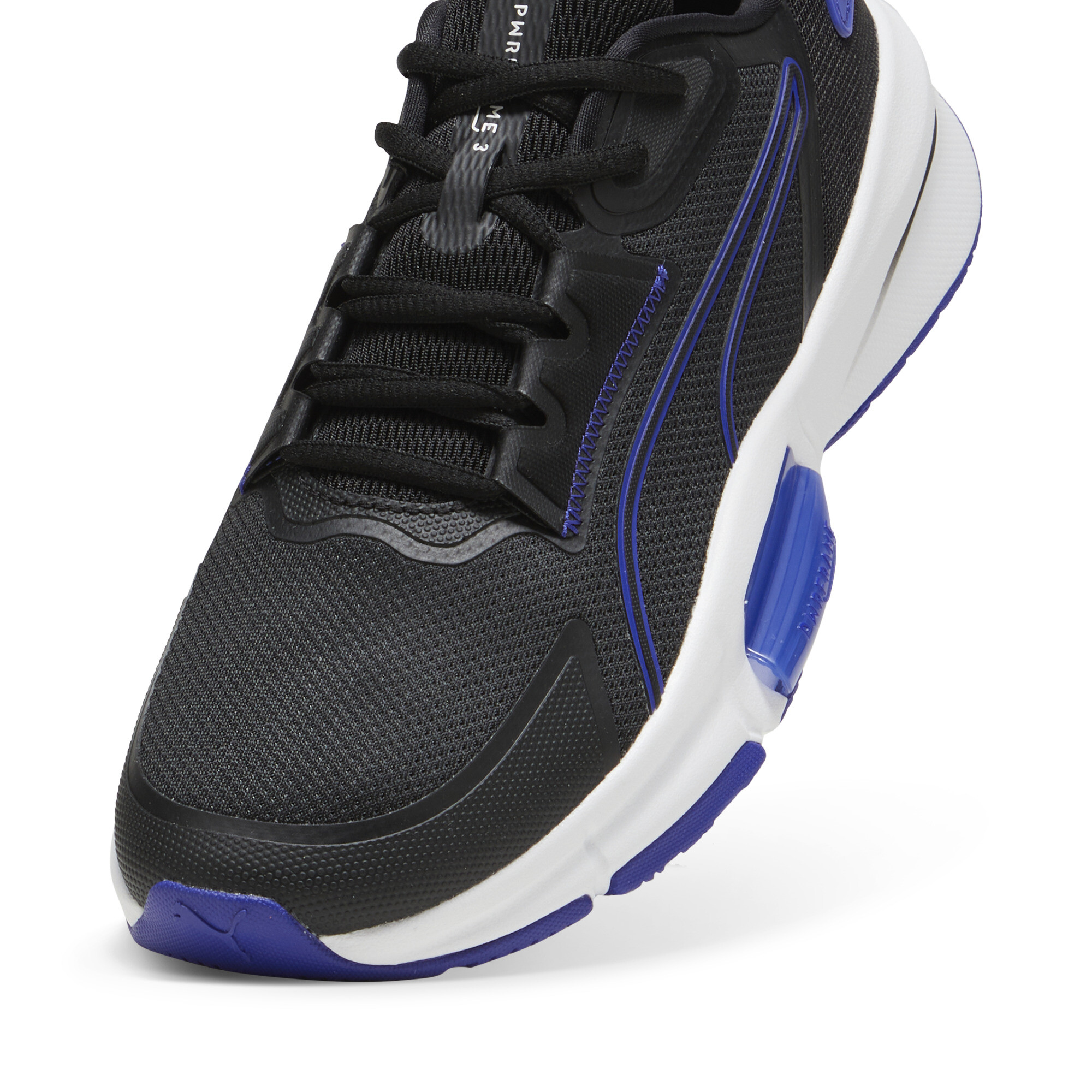 PUMA PWRFrame TR 3 Heren Sportschoenen - PUMA Black-Lapis Lazuli-PUMA White - Maat 40