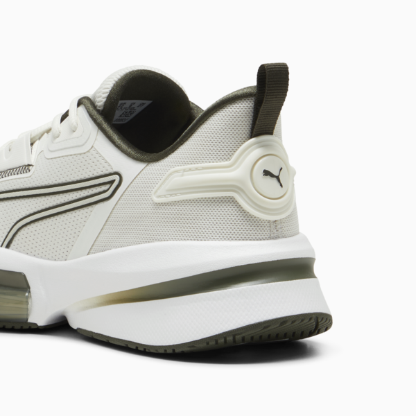 Zapatillas de training PWRFrame TR 3 para hombre, Vapor Gray-Dark Olive-PUMA White, large-ARG
