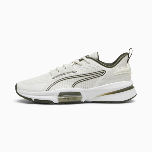 Zapatillas de training PWRFrame TR 3 para hombre, Vapor Gray-Dark Olive-PUMA White, large-ARG