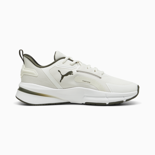 Zapatillas de training PWRFrame TR 3 para hombre, Vapor Gray-Dark Olive-PUMA White, large-ARG