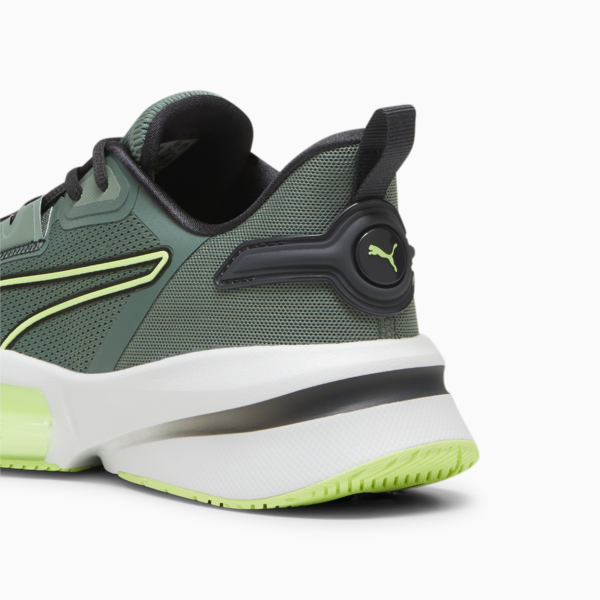 Zapatillas de training PWRFrame TR 3 para hombre, Eucalyptus-Fizzy Apple-PUMA White, large-ARG