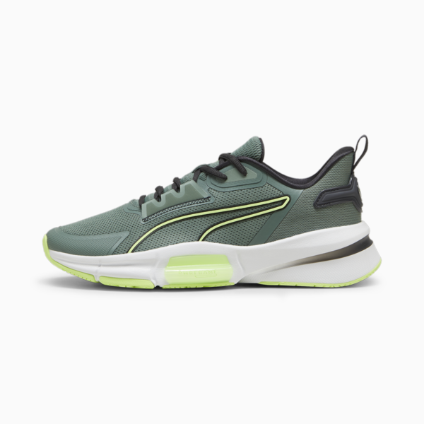 Zapatillas de training PWRFrame TR 3 para hombre, Eucalyptus-Fizzy Apple-PUMA White, large-ARG