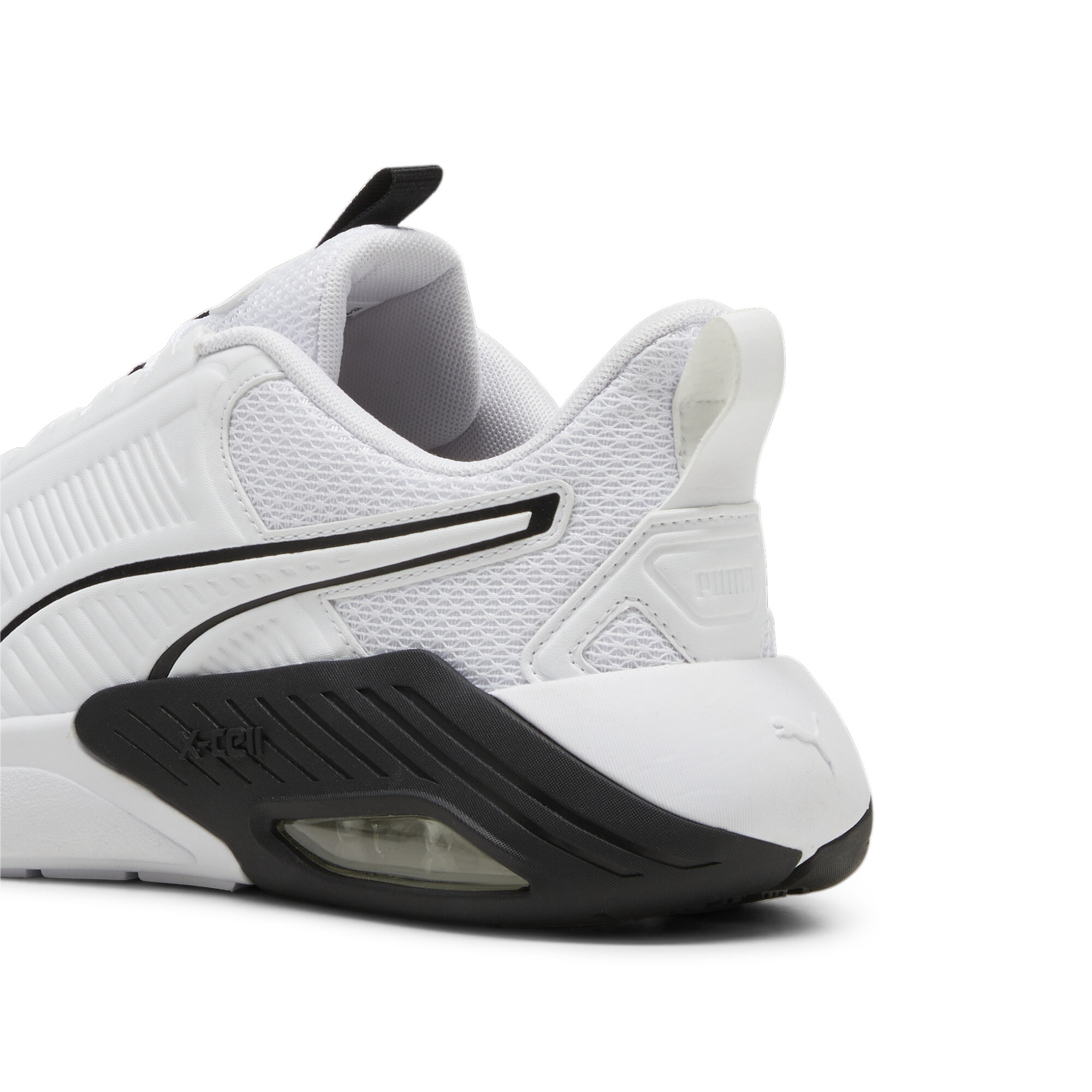 PUMA X-Cell Nova FS hardloopschoenen, Zwart/Wit, Maat 35,5 thumbnail 5