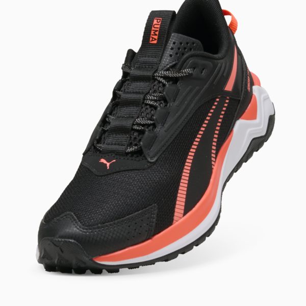 Extend Lite Trail Running Shoes, PUMA Black-Glowing Red, large-ZAF