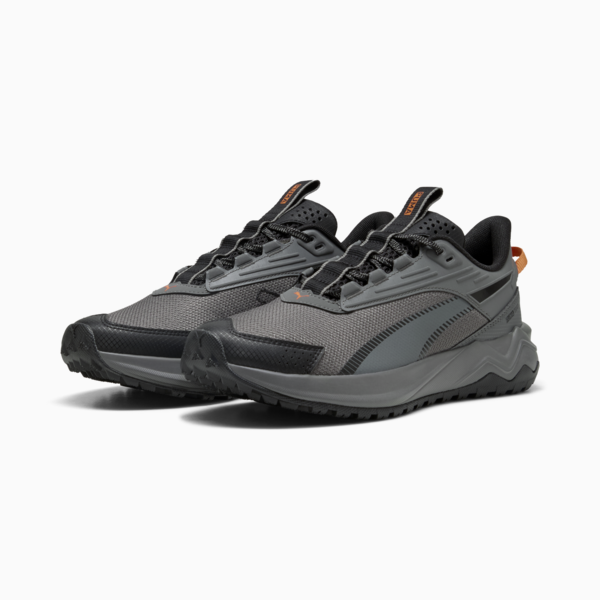 Extend Lite Trail Running Shoes, Cool Dark Gray-PUMA Black-Orange Glo, large-ZAF