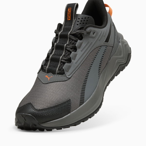 Extend Lite Trail Running Shoes, Cool Dark Gray-PUMA Black-Orange Glo, large-ZAF