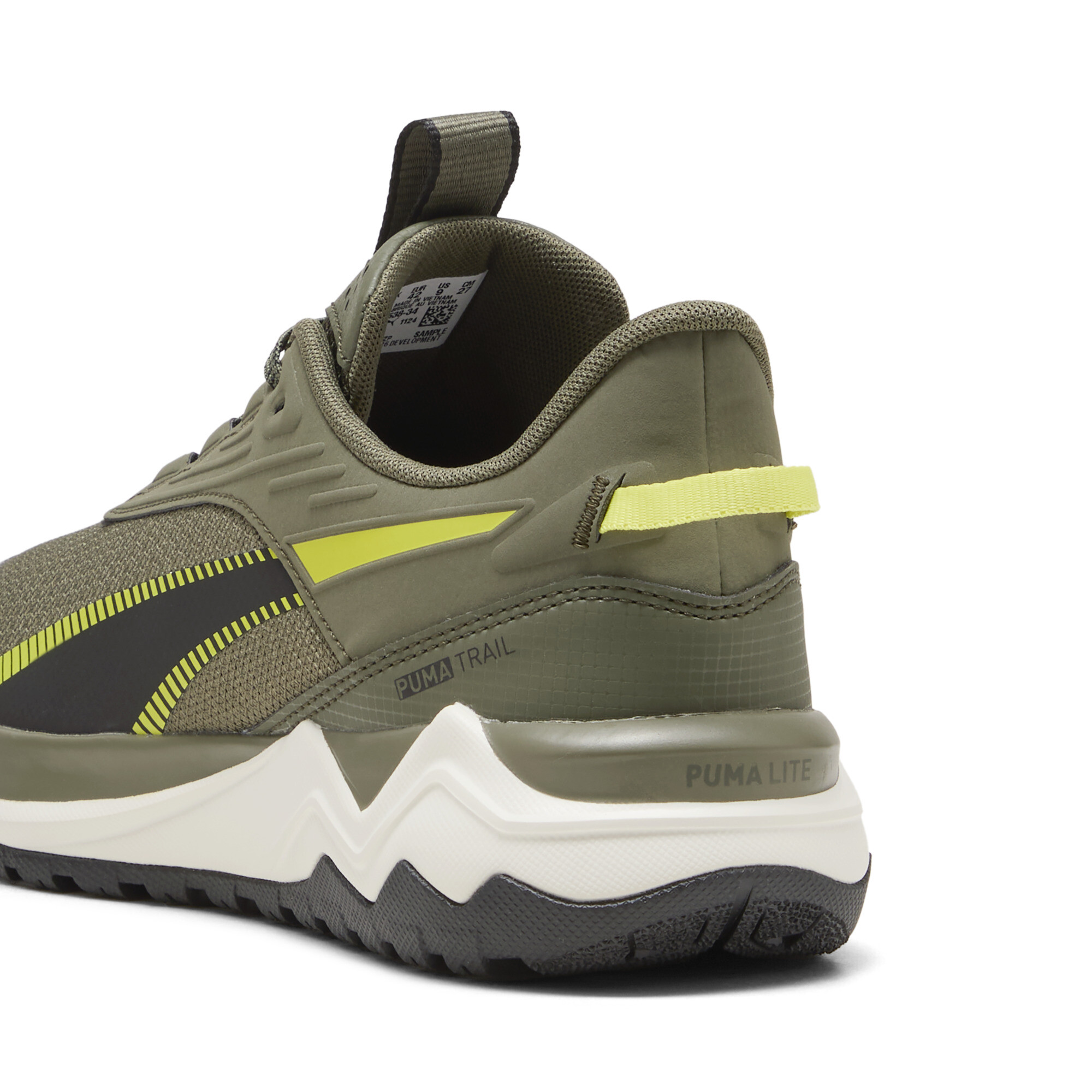 PUMA Extend Lite trailrunningschoenen, Groen/Zwart, Maat 39 thumbnail 5