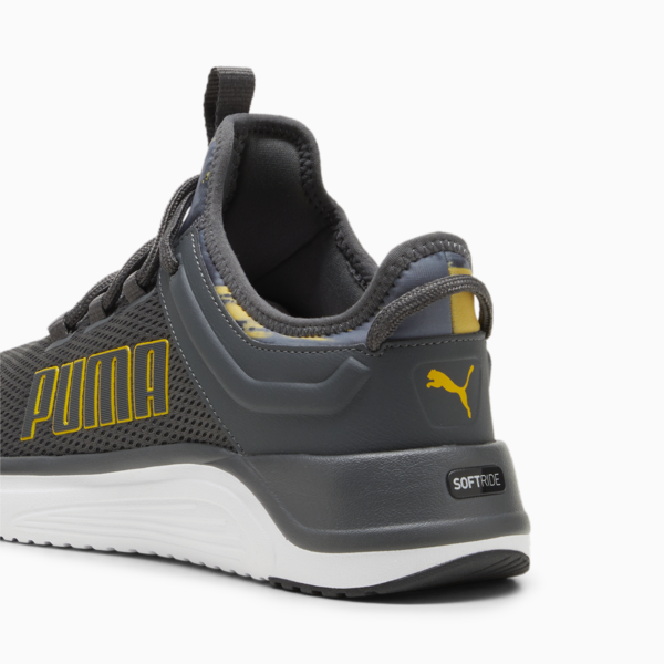SOFTRIDE Astro Slip MetaCamo Running Shoes, Shadow Gray-Yellow Sizzle-PUMA White-PUMA Black, large-ZAF