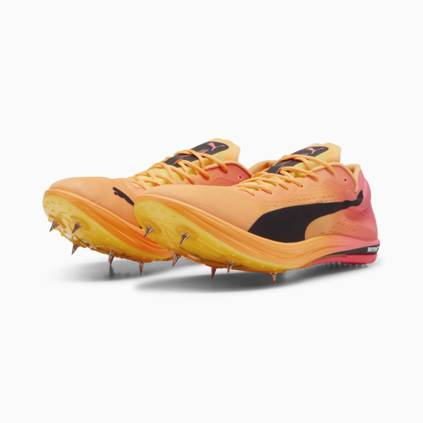 evoSPEED NITRO™ Elite 2 Long-Distance Track and Field Shoes, Sun Stream-Sunset Glow-PUMA Black, large-ZAF