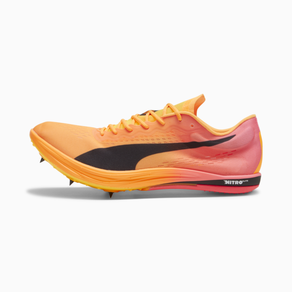 evoSPEED NITRO™ Elite 2 Long-Distance Track and Field Shoes, Sun Stream-Sunset Glow-PUMA Black, large-ZAF