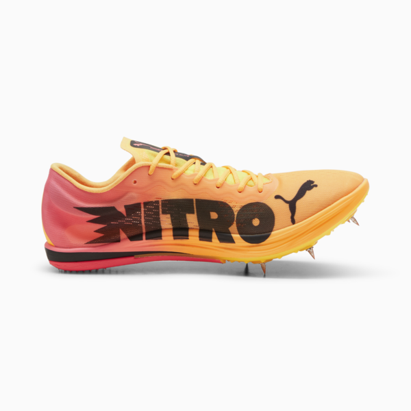 evoSPEED NITRO™ Elite 2 Long-Distance Track &amp; Field Shoes, Sun Stream-Sunset Glow-PUMA Black, large-ZAF