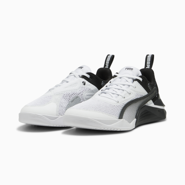 Fuse 3.0 Women's Training Shoes, PUMA White-PUMA Black, large-ZAF