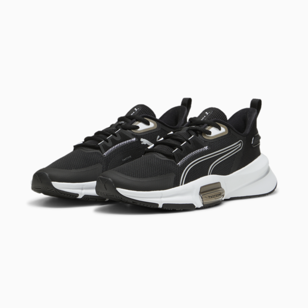 Zapatillas de training PWRFrame TR 3 para mujer, PUMA Black-PUMA Silver-PUMA White, large-ARG