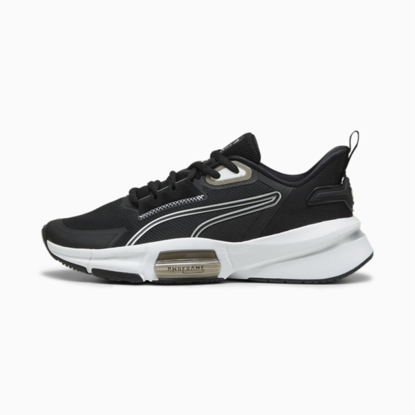 Zapatillas de training PWRFrame TR 3 para mujer, PUMA Black-PUMA Silver-PUMA White, large-ARG
