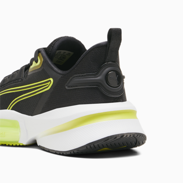 Zapatillas de training PWRFrame TR 3 para mujer, PUMA Black-Lime Pow-PUMA White, large-ARG
